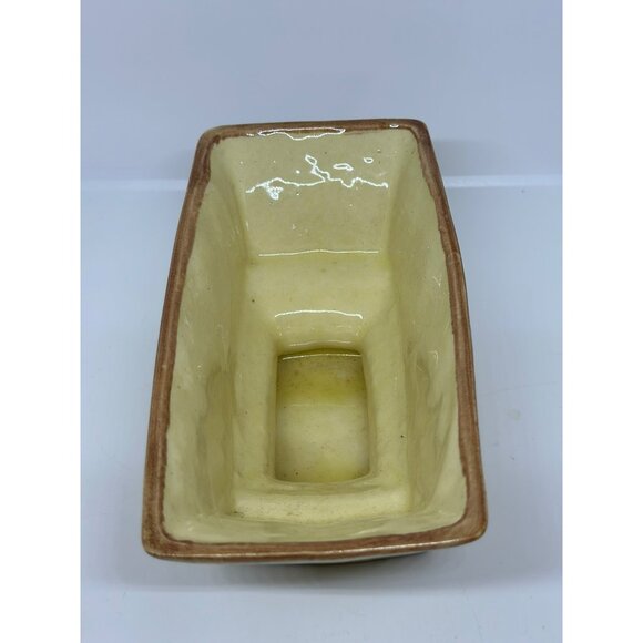VTG Salem Ceramic Footed Square Planter Mid-Century Bonsai Pot Home Decor Garden - Picture 5 of 8